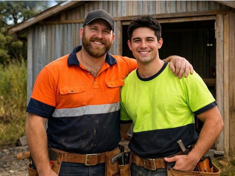 Prentice Brothers Building Team in Te Anau